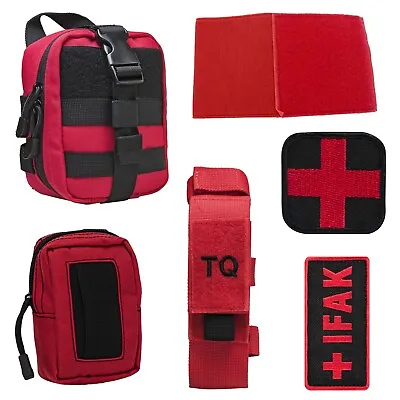 Tactical MOLLE PALS EMT Medic Pouch Bundle Kit Paramedic First Aid Pouches Set • $45.99