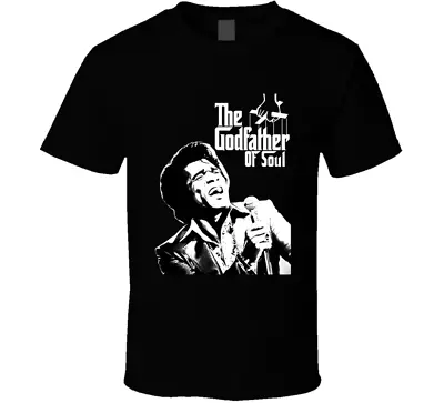 Father Godfather Of Soul James Brown Vector Black Music T Shirt Tee Gift New • $19.98