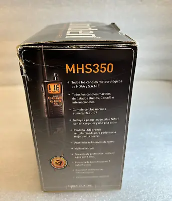 Uniden MHS350 Handheld Marine Two-Way VHF Radio W/ Free Shipping • $69.99