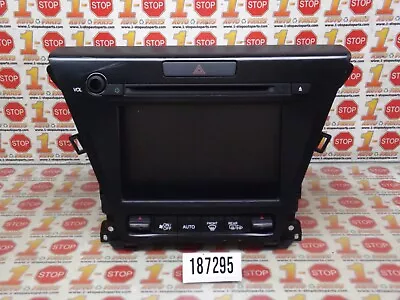 2016 Acura Mdx Radio Cd Player Screen Display Receiver 39540-tz5-a51 Oem • $349.99