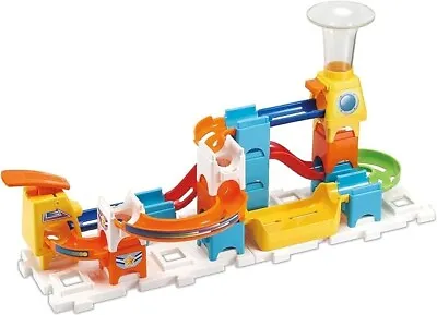 VTech Marble Rush Starter Set Construction Toys For Kids With 3 Marbles And 30 • £12.99