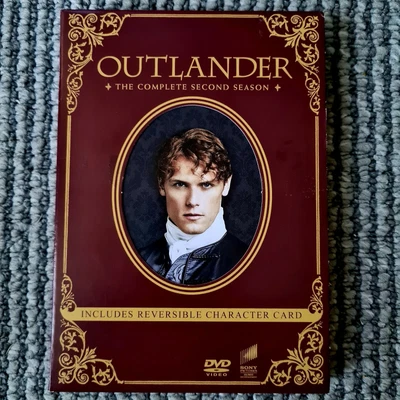 OUTLANDER SEASON 2  / 6 X DVDS  2016  REGION 2/4/5 PAL. Picture Card. • $21.30