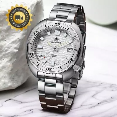 43mm ADDIESDIVE NH35 Automatic Mechanical Diver 200M Waterproof Stainless Watch • $94.74