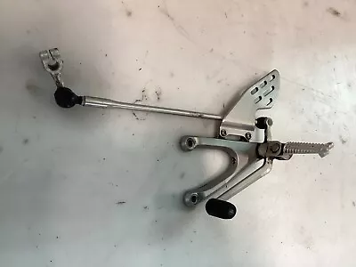 07-08 Yamaha YZF R1 LEFT SIDE REAR SET REARSET SHIFTER FOOT PEG REST SILVER OEM • $86.89