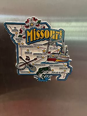 Missouri Jumbo State Map Fridge Magnet • $7.99