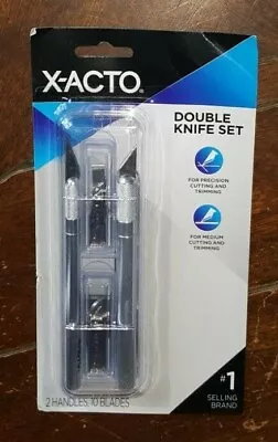 X-Acto Double Kinfe Set: (10) Blades & (2) Handle ~ Model X5262 • $14.99