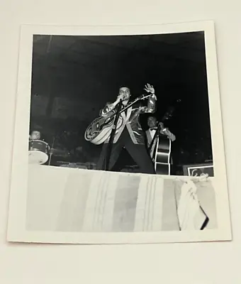 Elvis Presley Authentic Vintage Original 45+yr Photo 1957 Gold Jacket Stamped • $199.99