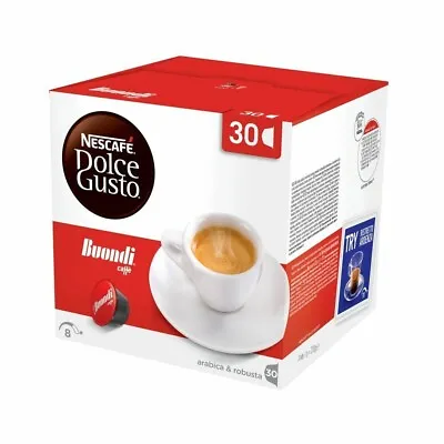 120 X Nescafé Dolce Gusto Buondi Coffee Pods 4 Boxes X 30 Capsules / Pods • $82.51