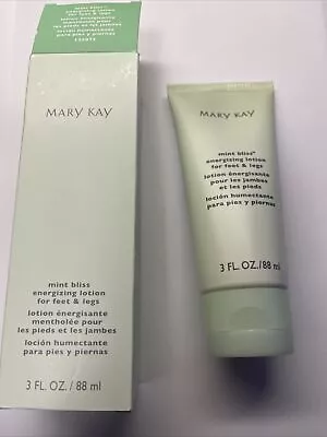 Mary Kay Mint Bliss Energizing Lotion For Feet & Legs • $10.99