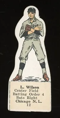 1921-30 M.L. Major League Die-Cuts Baseball #12 Hack Wilson Chicago • $350