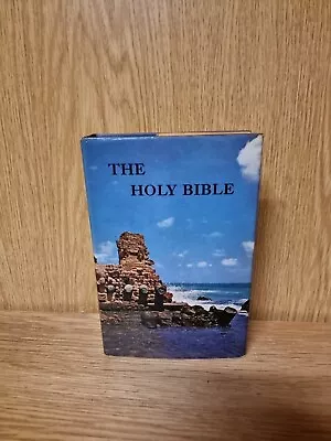 Colour Illustrated Holy Bible The Old & New Testament 1957 Collins (10c) • £14