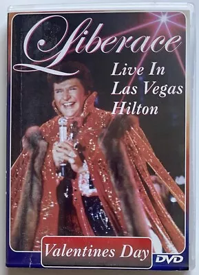 Liberace Live In Las Vegas Valentine’s Day 1978 DVD • £4.95