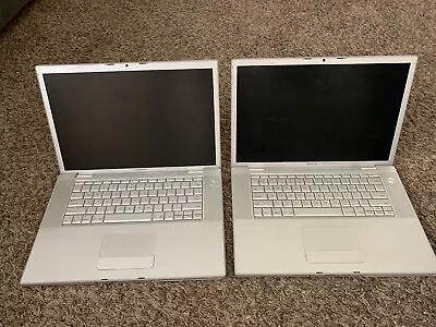 Lot 2 Apple MacBook Pro A1226  A1150 15.4  Laptop. No Battery As Is For Parts • $63