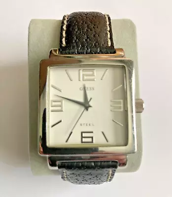 Guess Steel Quartz Watch G75618G Black Working • $17