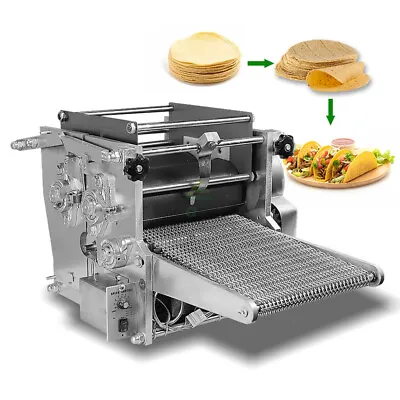 Electric Automatic Corn Tortilla Making Machine Mexican Chapati Tacos Maker 400W • $100