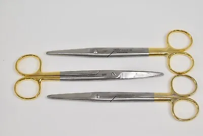 $140 • Buy V. Mueller SU1804 Mayo Dissecting Scissors, Straight, 6 3/4  LOT Of 3 - OR Grade