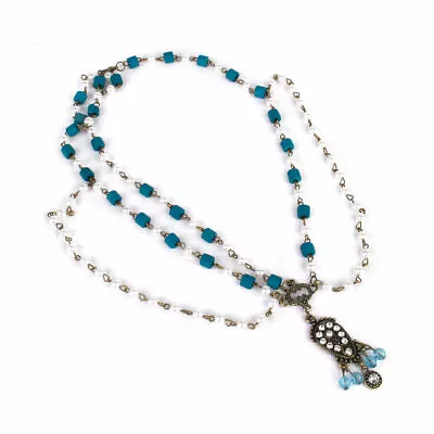 £5.82 • Buy Women Pearl Beads Metal Head Chain BOHO Headpiece Hair Band Headband Jewelry