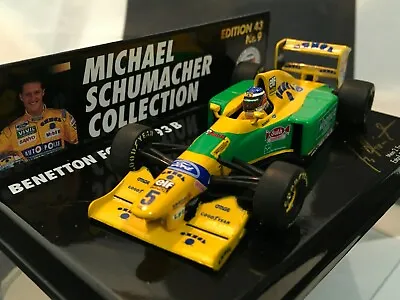 1:43 Minichamps Michael Schumacher Benetton Ford B193 Estoril 1993 - MSC #9 • £59.99