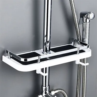 Shower Storage Holder Rack Bathroom Shelf Shampoo Tray Stand Floating Sh~yq • $25.28