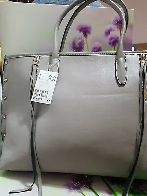 H&m  Gorgeous Grey Studded Ladies Women Handbag Brand New  For Beautiful Ladies • £15.99