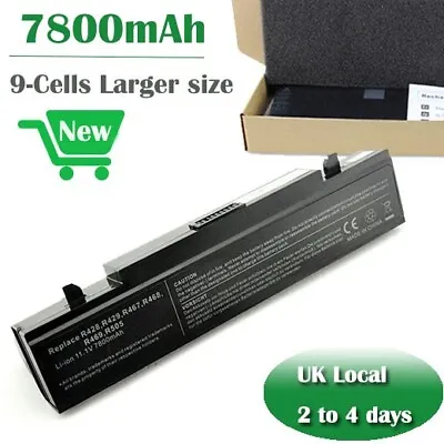9Cell Battery For Samsung R428 A-PB9NC5B AA-PB9NC6B AA-PB9NC6W AA-PB9NC6W/E • £24.94