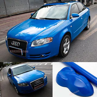 Flat Car Paint Change Bright Flat Vinyl Wrap Film Sticker Strips Bubbles Free US • $3.78