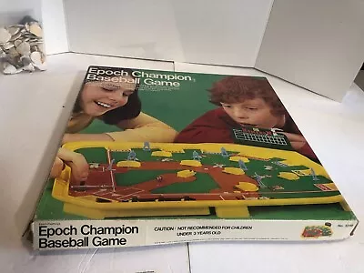 VINTAGE Epoch Champion Baseball Game • $77.94