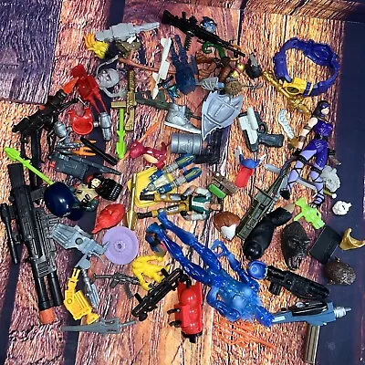 Vintage Action Figure Accessories Parts Weapons Lot G.I. Joe Marvel Transformers • $32.85