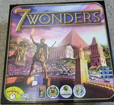 7 Wonders Board Game First Edition Used But In Excellent Condition • £20