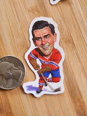 Maurice Richard Sticker Montreal Canadiens Sticker NHL Hockey Decal Rocket • $1.25