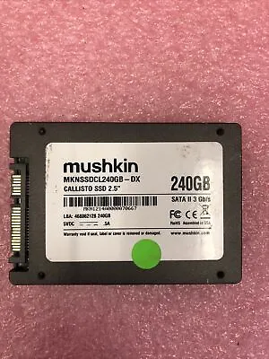 MKNSSDCL240GB-DX MUSHKIN SSD 2.5 240GB SATA II 3Gb/s • $299