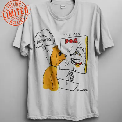 Mac Demarco Dog White Vintage T-Shirt S-4XL • $7.65