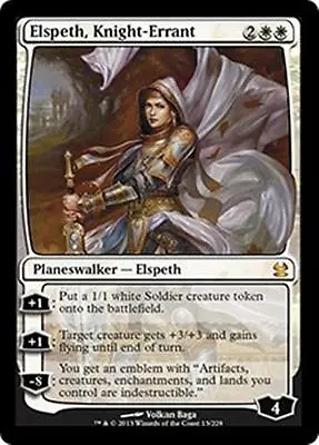 ELSPETH KNIGHT-ERRANT Modern Masters 2013 MTG White Planeswalker MYTHIC RARE So • $9.78