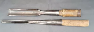 Vintage Wood Turning Chisels 1x Sorby 1 X Ward Lathe Chisels • $45