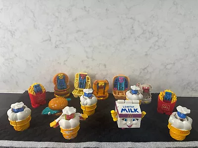 1988 McDonalds Happy Meal Toys Changeables Transformers Food Lot Of 14 LOT 2 • $39.95