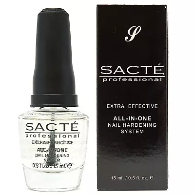 Sacte Extra Effective Professional All In One Nail Hardening System. Pack Of 3 • $9.99