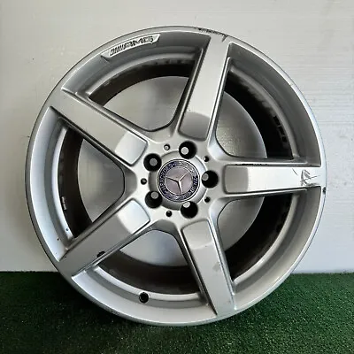 Silver Used 19  X 9.5  Rear Factory OEM Rim 2012 2013 2014 Mercedes Benz CLS550 • $257.97