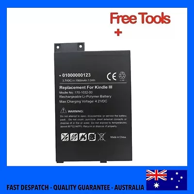 New S11GTSF01A GP-S10-346392-0100 Battery For Amazon Kindle 3 III D00901 EReader • $35.98