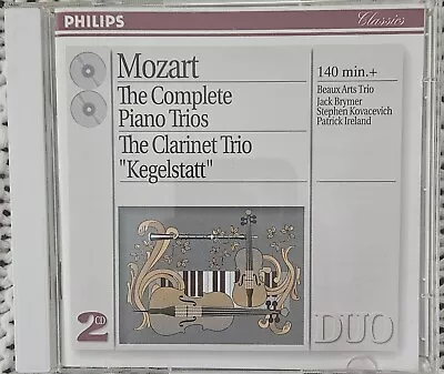 Mozart: The Complete Piano Trios  (1995 Philips 446 154-2) Beaux Arts Trio • $8.15