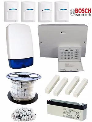 £219.99 • Buy Texecom Veritas R8 LED Wired Burglar Alarm PRO Kit, 4 BOSCH PIRs Look Down Zone