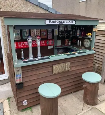 Garden Bar Man Cave Bar Shed Best Bar Idea Rascal Bar • £399