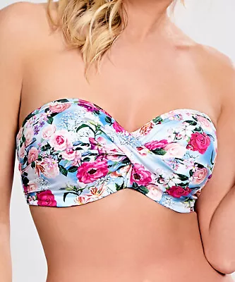 Panache Alanis Strapless Bandeau Bikini Top SW1143 Underwired Multiway  • £14