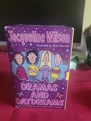 Drama And Daydreams - 8 Book Box Set By Jacqueline Wilson & Nick Sharratt • £14.38