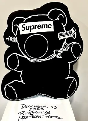 Supreme Undercover Kaws Companion Collab BLACK BOX LOGO Screw Ball Teddy Bear • $599.99