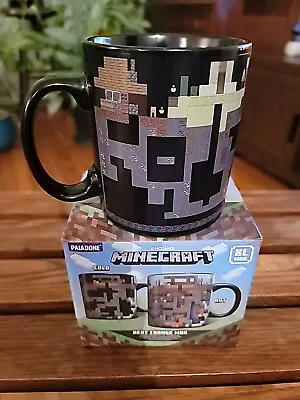 Minecraft Mug Heat Changing By Paladone XL Great Guy Gift!  • $9.99