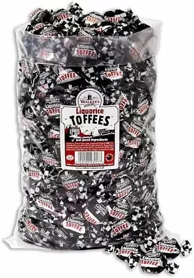 Walker's Nonsuch Liquorice Toffees Sweets 1Kg • £12.99