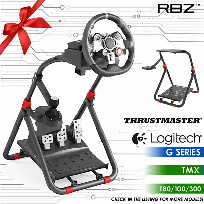 Racing Steering Wheel Stand For Logitech G923 G920 G29 G27 Thrustmaster T300RS • $109.69