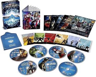 Marvel Studios Collector’s Edition Box Set – Phase 1 [Blu-ray] • £29.99