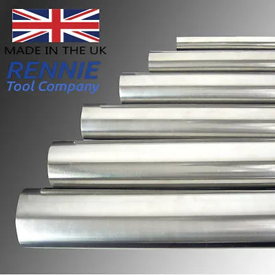 3 Pieces Of 10mm X 330mm Ground Silver Steel Round Bar. Shaft/Rod + VAT INVOICE • £22.49