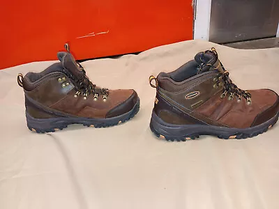 Skechers Relment Waterproof Hiking Brown 64689EWW Extra Wide Fit Size 9 Boots • $57.16